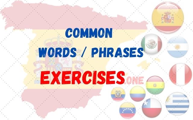 practice common words phrases spanish