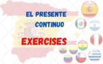 Present Continuous Spanish Exercises