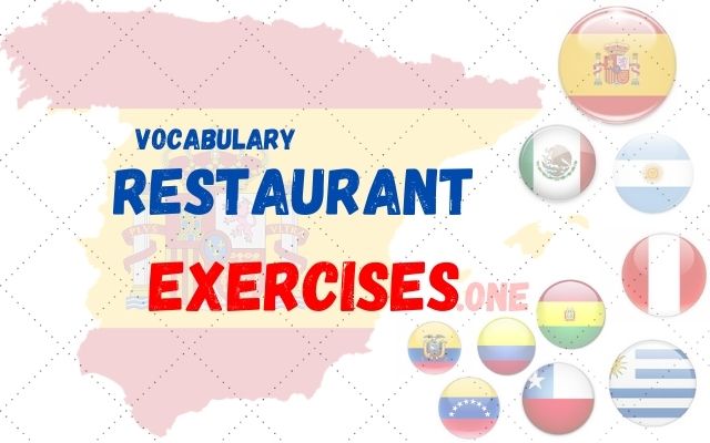 practice restaurant vocabulary spanish