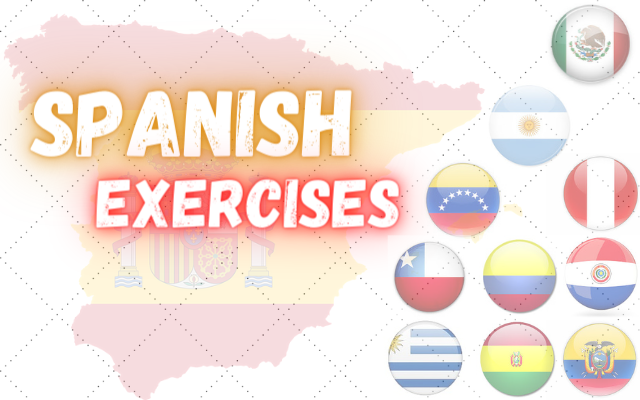 spanish exercises to practice