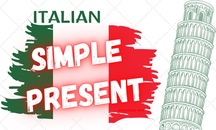 italian simple present exercises
