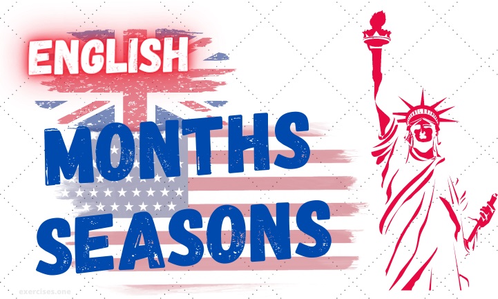 english months and seasons exercises