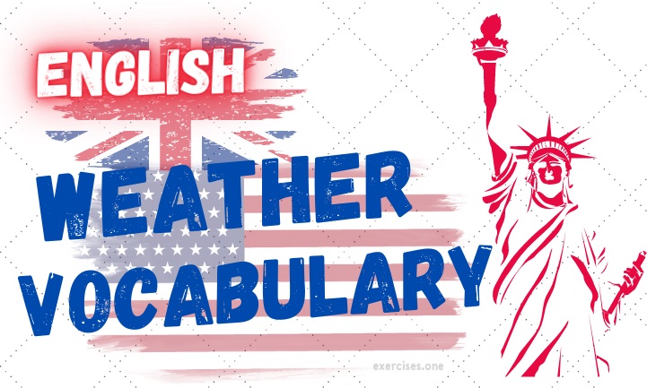 english weather vocabulary exercises