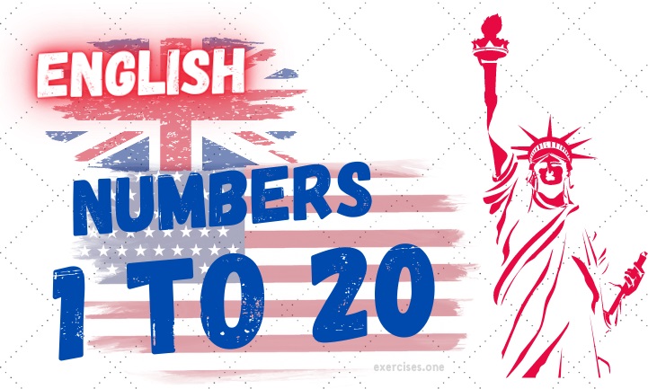 english written numbers 1 to 20 exercises