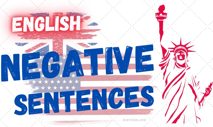 english negative sentences exercises