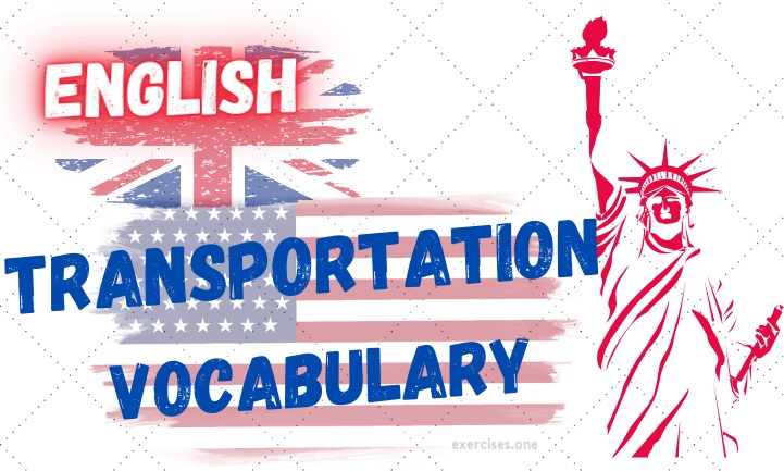 english transportation vocabulary exercises