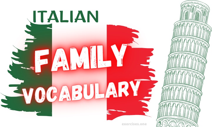 italian family vocabulary exercises